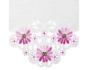 Arsvita Bistrogardine Transparent Rosa mit Stickerei Bild 4