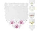 Arsvita Bistrogardine Transparent Rosa mit Stickerei Bild 5