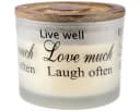 HS Candle Duftkerze XXL 3-Docht Glas SPA Bild 2