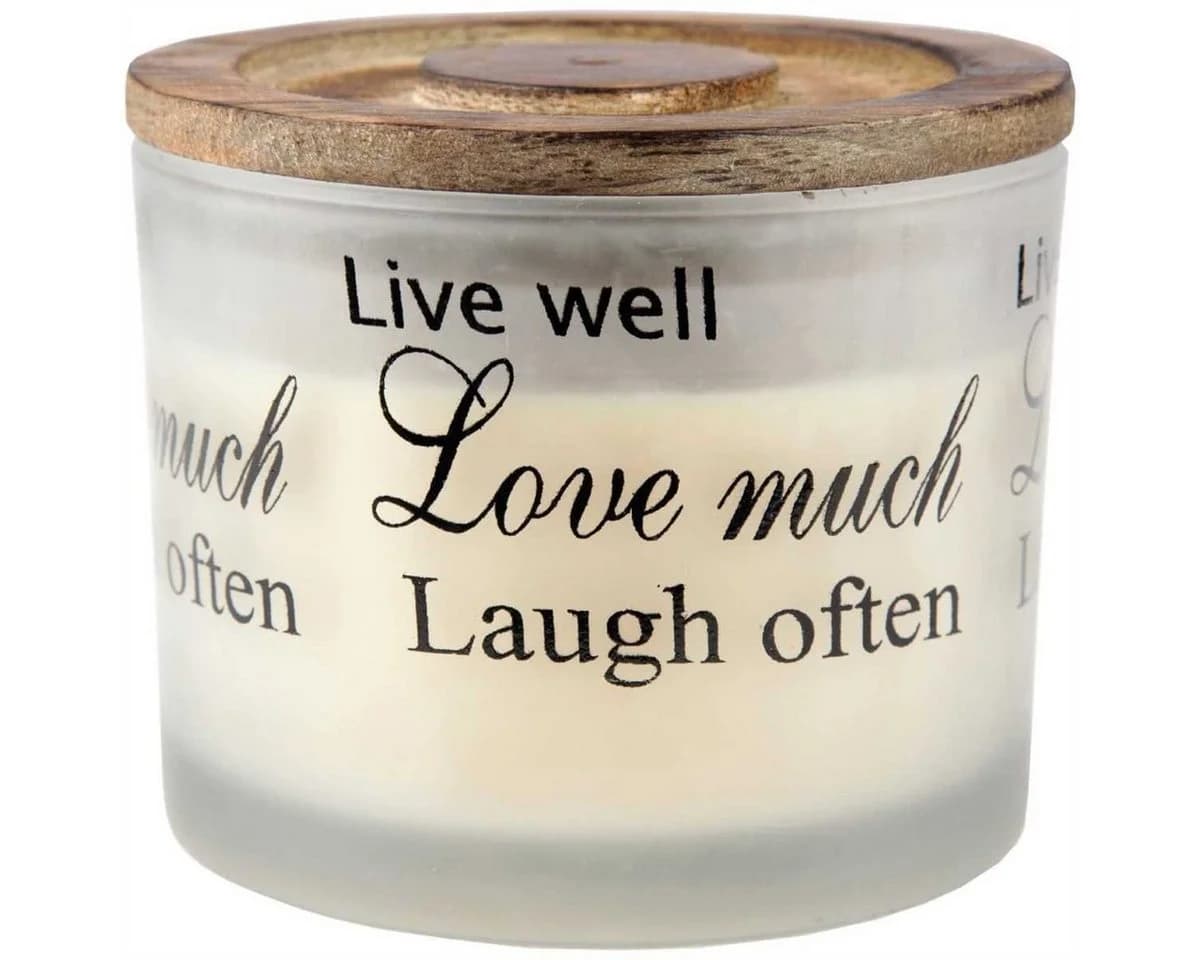 HS Candle Duftkerze XXL 3-Docht Glas SPA - Bild 2