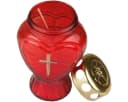 HS Candle Grabkerze Herzform Gold Bild 5