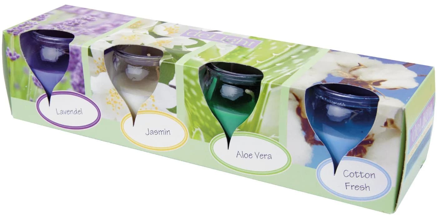 HS Candle Duftkerze Selection 4-tlg. Blumig Floral Selection - Bild 2