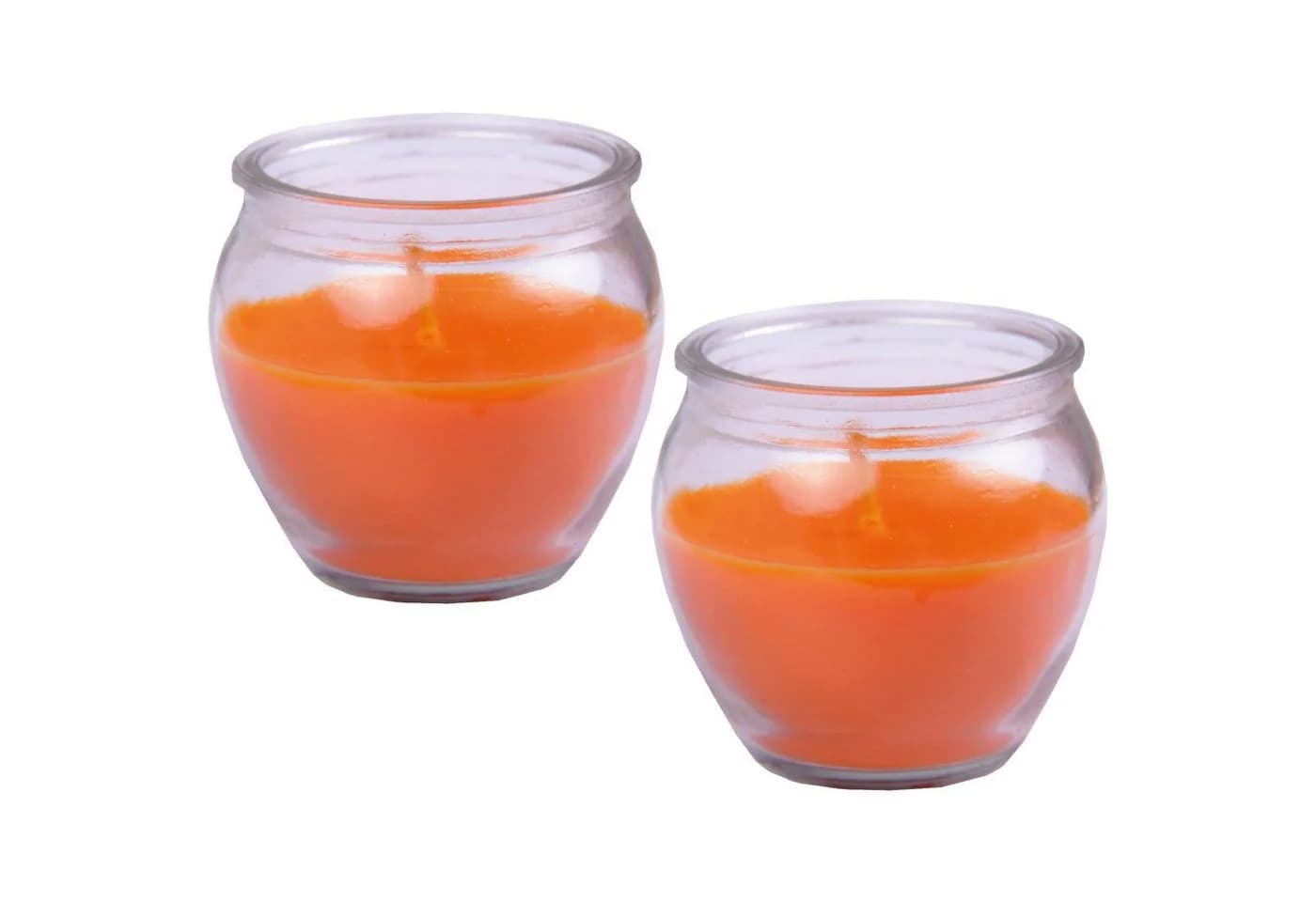 HS Candle Duftkerze 2-tlg. Glas "Creation" Mango Sorbet - Bild 3