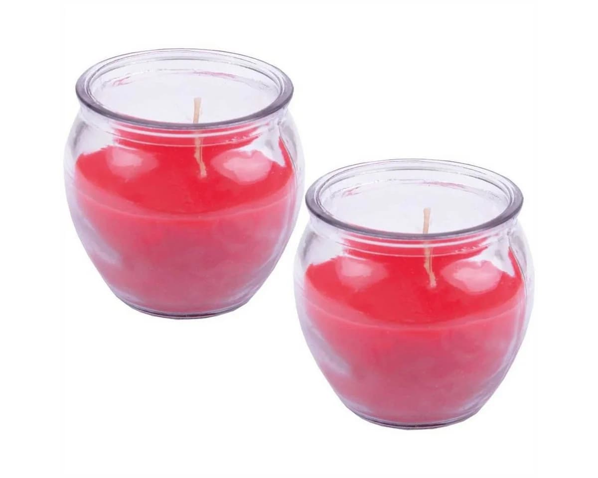 HS Candle Duftkerze Creation 2er Pack Rosa Preiselbeer Cupcake - Bild 4