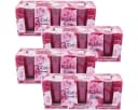 HS Candle Duftkerze 12er Pack Klassische Düfte Rosa Glas Bild 2