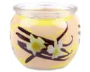 HS Candle Duftkerze Vanille im Glas, 22 Std. Brenndauer, 6cm Höhe Bild 1
