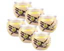 HS Candle Duftkerzen 6er-Pack Vanille im Glas Bild 2