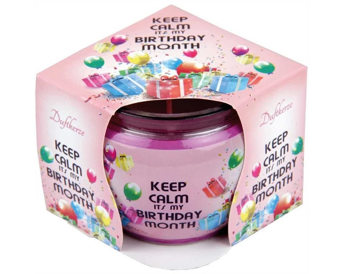 HS Candle Duftkerze im Glas mit Spruch, Rosa, 22 Std. Brenndauer - Bild 2