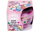 HS Candle Duftkerze im Glas mit Spruch, Rosa, 22 Std. Brenndauer Bild 3