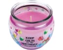 HS Candle Duftkerze im Glas mit Spruch, Rosa, 22 Std. Brenndauer Bild 5