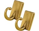 Bestlivings Raffhalter 4-tlg. Gold Selbstklebende Wandhalter Bild 2