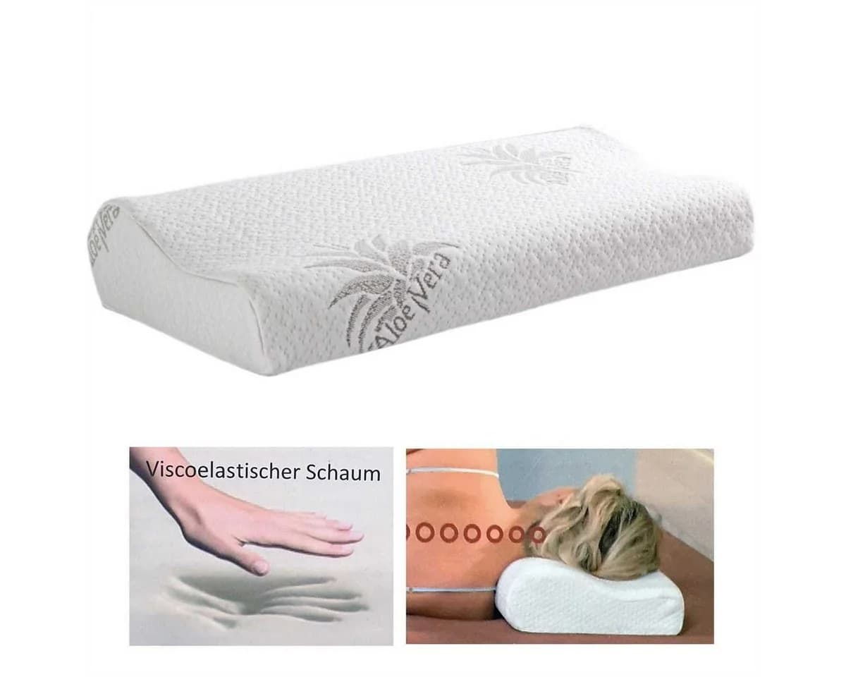 Bestlivings Nackenstützkissen mit Memory-Effekt und Aloe Vera - Bild 4