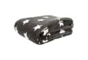 Bestlivings Wohndecke Sterne XXL Kuscheldecke Grau Polyester Bild 3