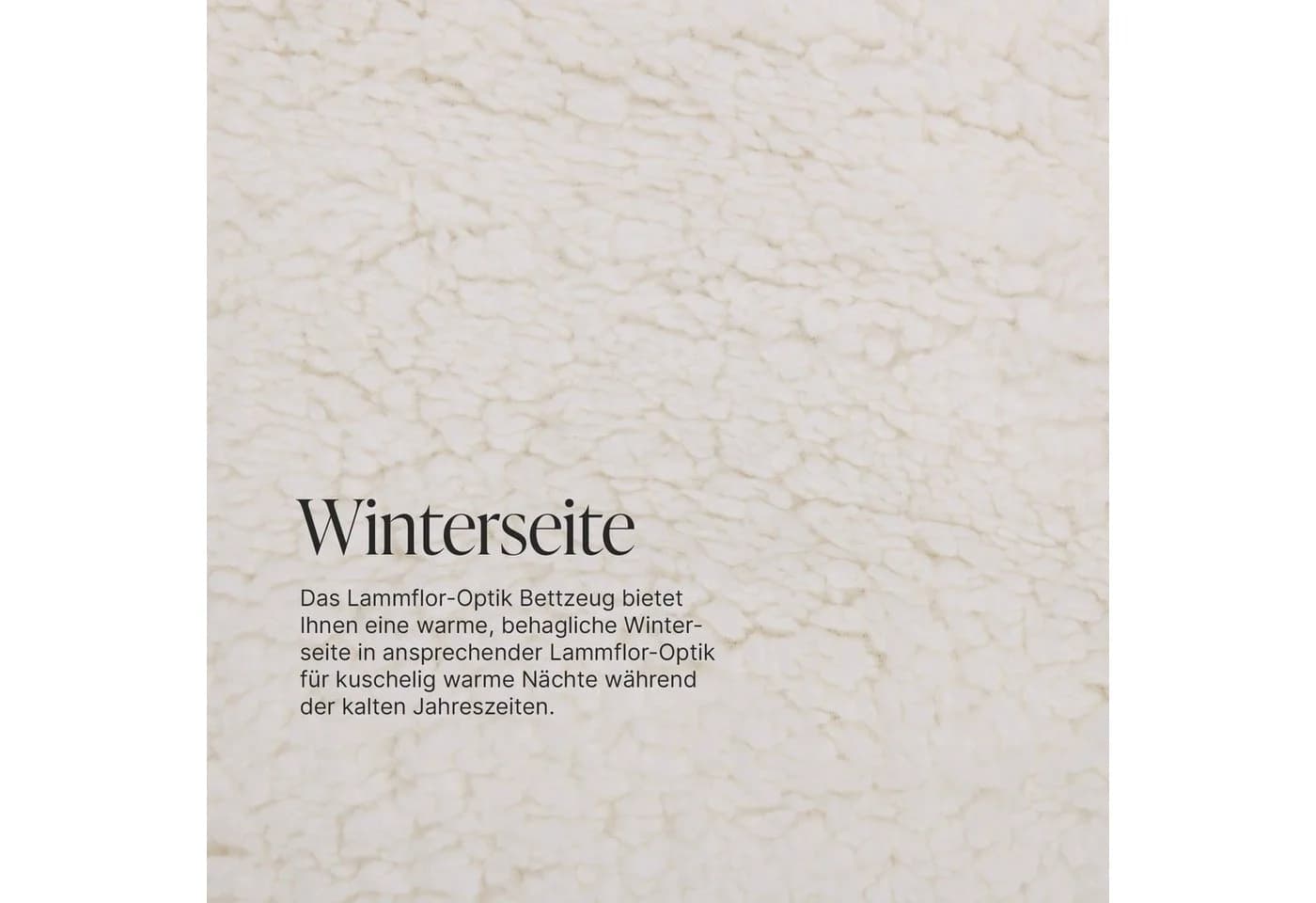 Matratzenschoner Wende Auflage 2-seitig Bestlivings Sommer- & Winterseite Sherpa Fleece - Bild 5