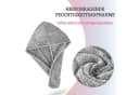 Bestlivings Saunatuch Haarturban Grau 25x65cm Schnelltrocknend Bild 4