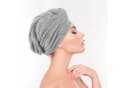 Bestlivings Saunatuch Haarturban Grau 25x65cm Schnelltrocknend Bild 5