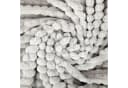 Bestlivings Wohndecke Jacquard Flanell Grau XXL maschinenwaschbar Bild 1