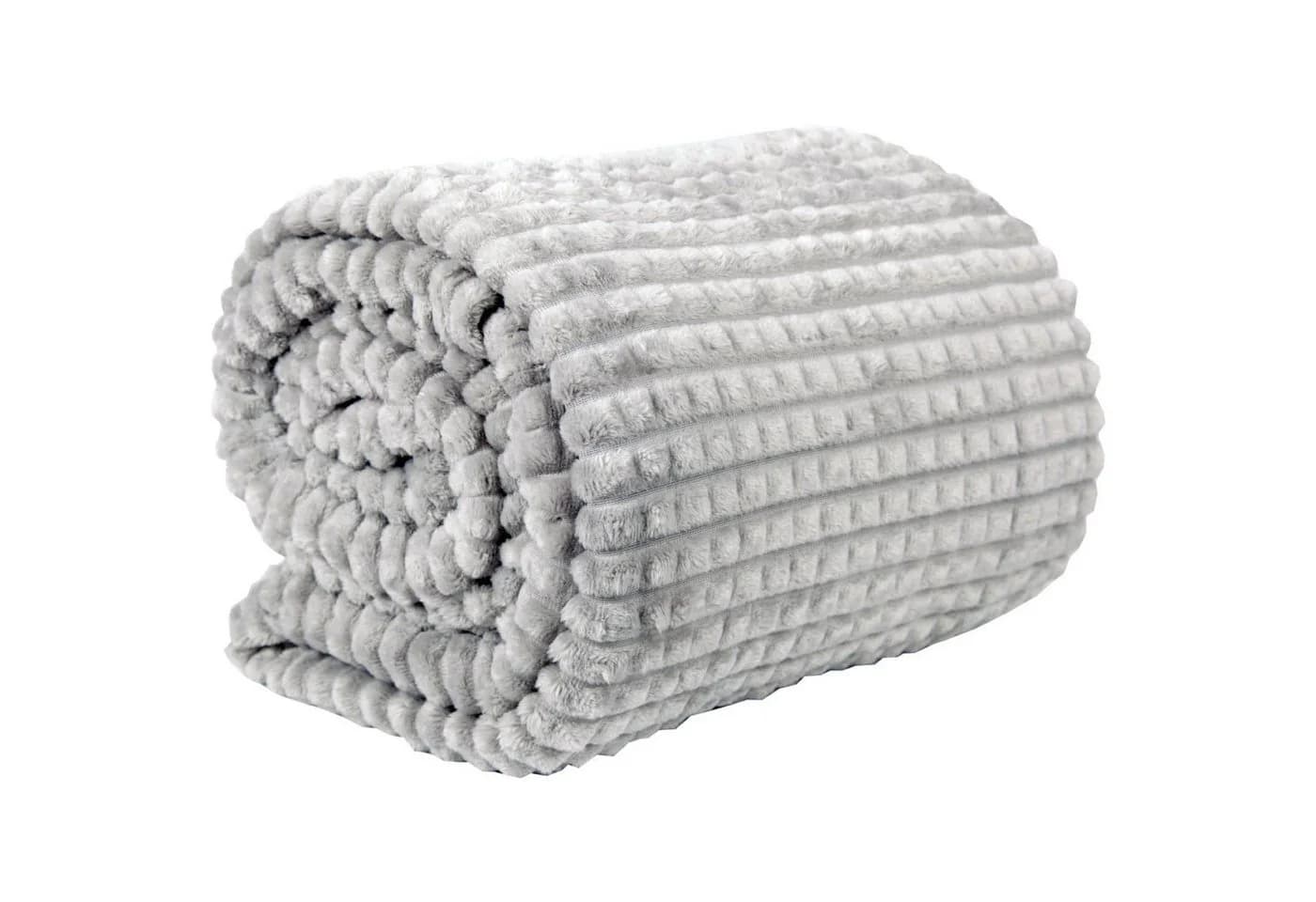 Bestlivings Wohndecke Jacquard Flanell Grau XXL maschinenwaschbar - Bild 5