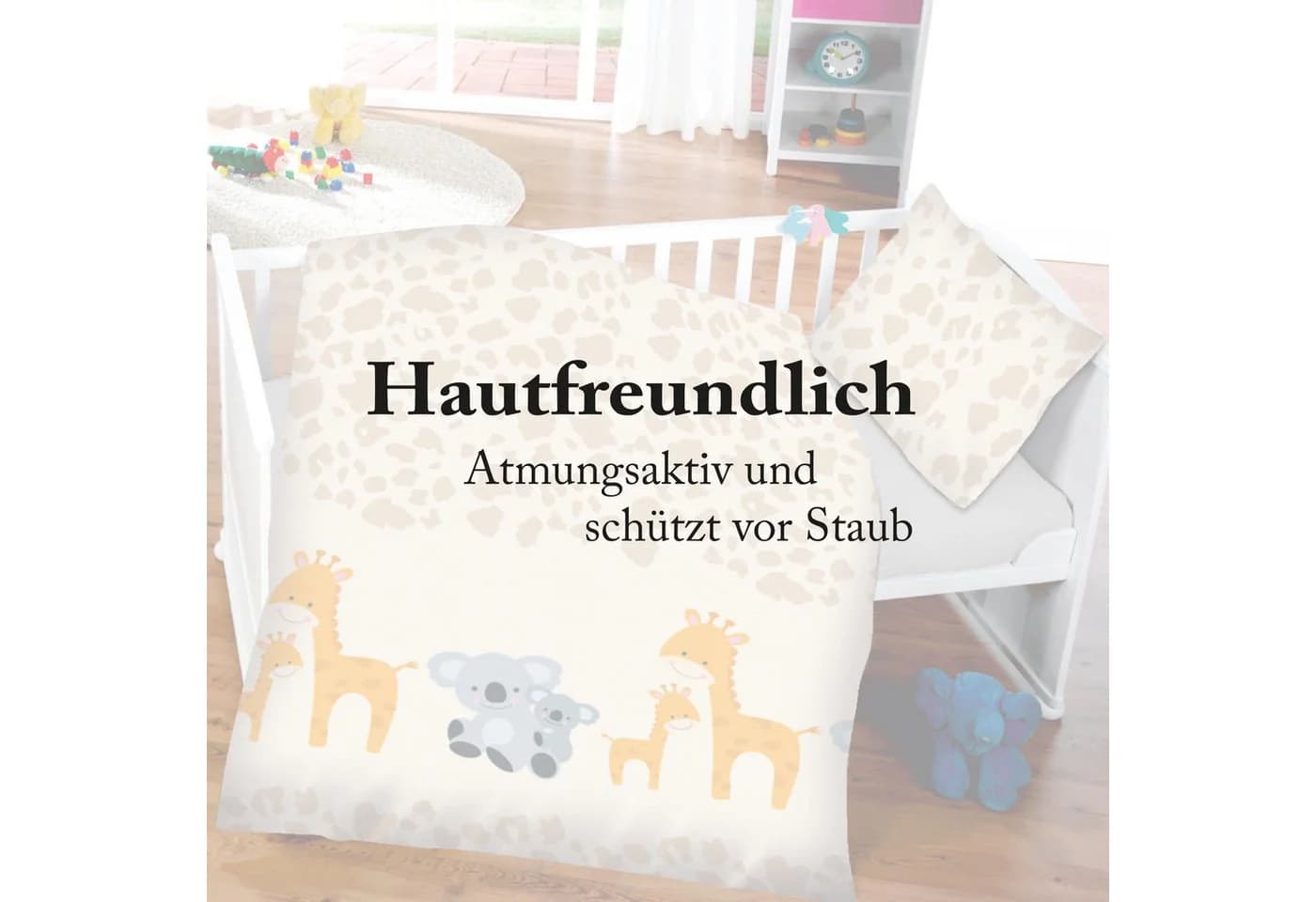 Bestlivings Kinderbettwäsche 2-tlg. 100% Baumwolle Baby Set - Bild 4