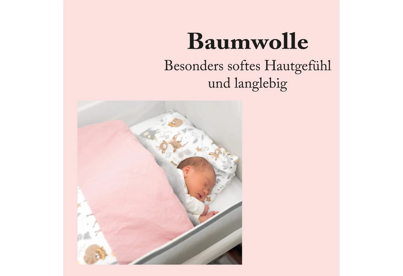 Bestlivings Kinderbettwäsche 2-tlg. 100% Baumwolle Baby Set - Bild 5