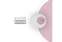 Pro Home Salatschleuder 3D Kurbel Rosa 4L Bild 1