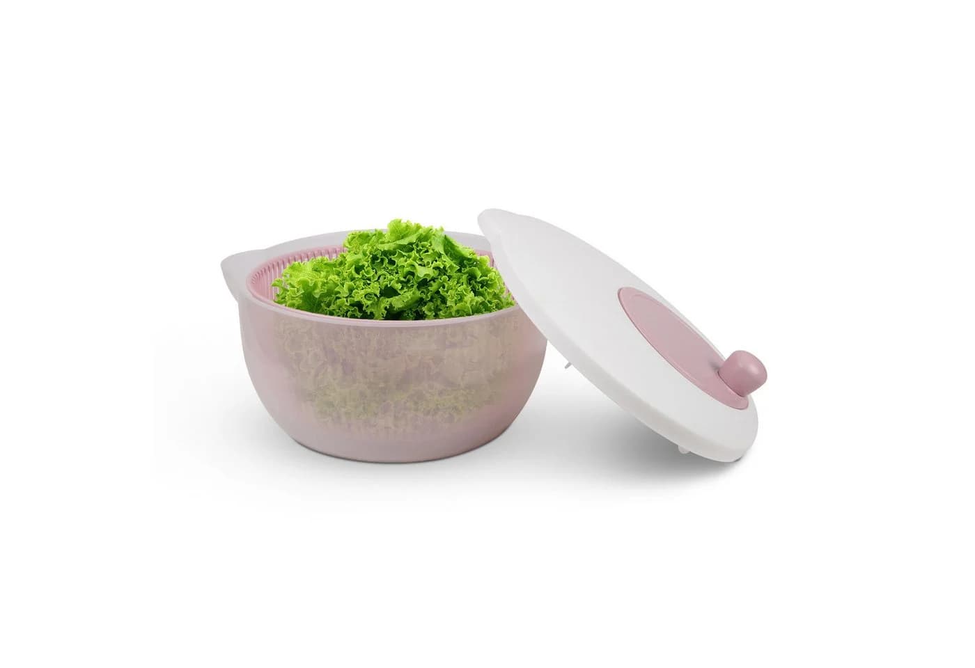 Pro Home Salatschleuder 3D Kurbel Rosa 4L - Bild 2