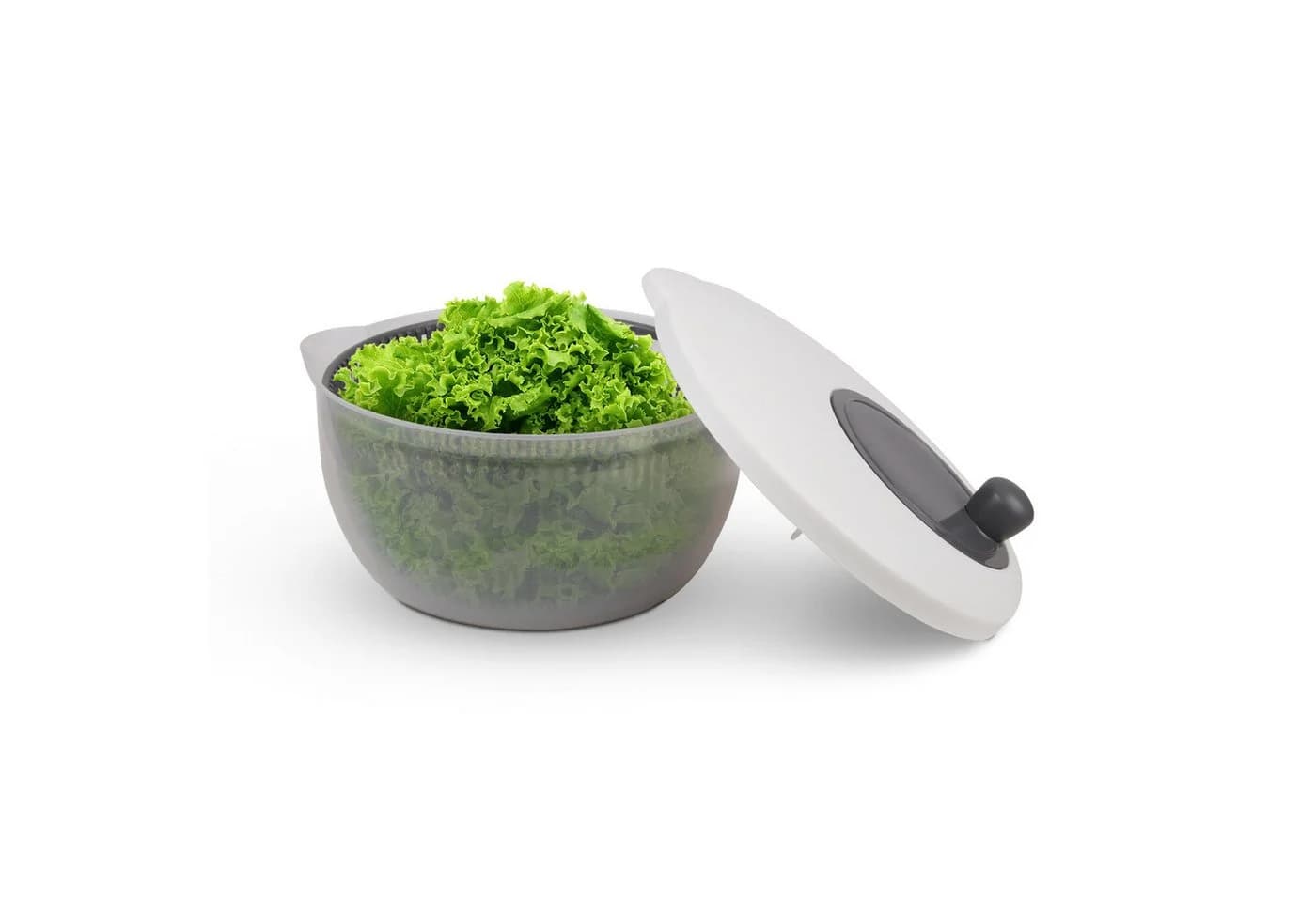 Pro Home Salatschleuder 3D Kurbel Grau 4L - Bild 2