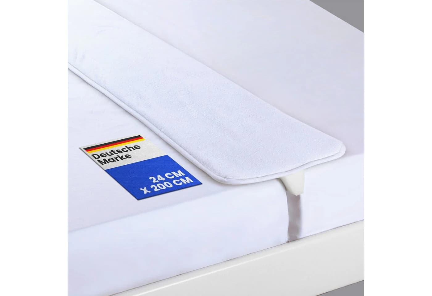 Bestlivings Matratzenkeil Doppelbettbrücke Weiß - Bild 2
