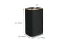 Bestlivings Flaschensammler Bambusrahmen 100L Bild 1
