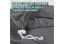 Bestlivings Aufbewahrungsbeutel Anthrazit Polyester Kordelzug Bild 5