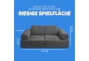 Bestlivings Kindersofa modulares Spielsofa 11-teilig Cord Bild 1