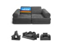 Bestlivings Kindersofa modulares Spielsofa 11-teilig Cord Bild 2