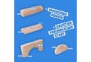 Bestlivings Kindersofa modulares Spielsofa 11 Teile Beige Bild 5