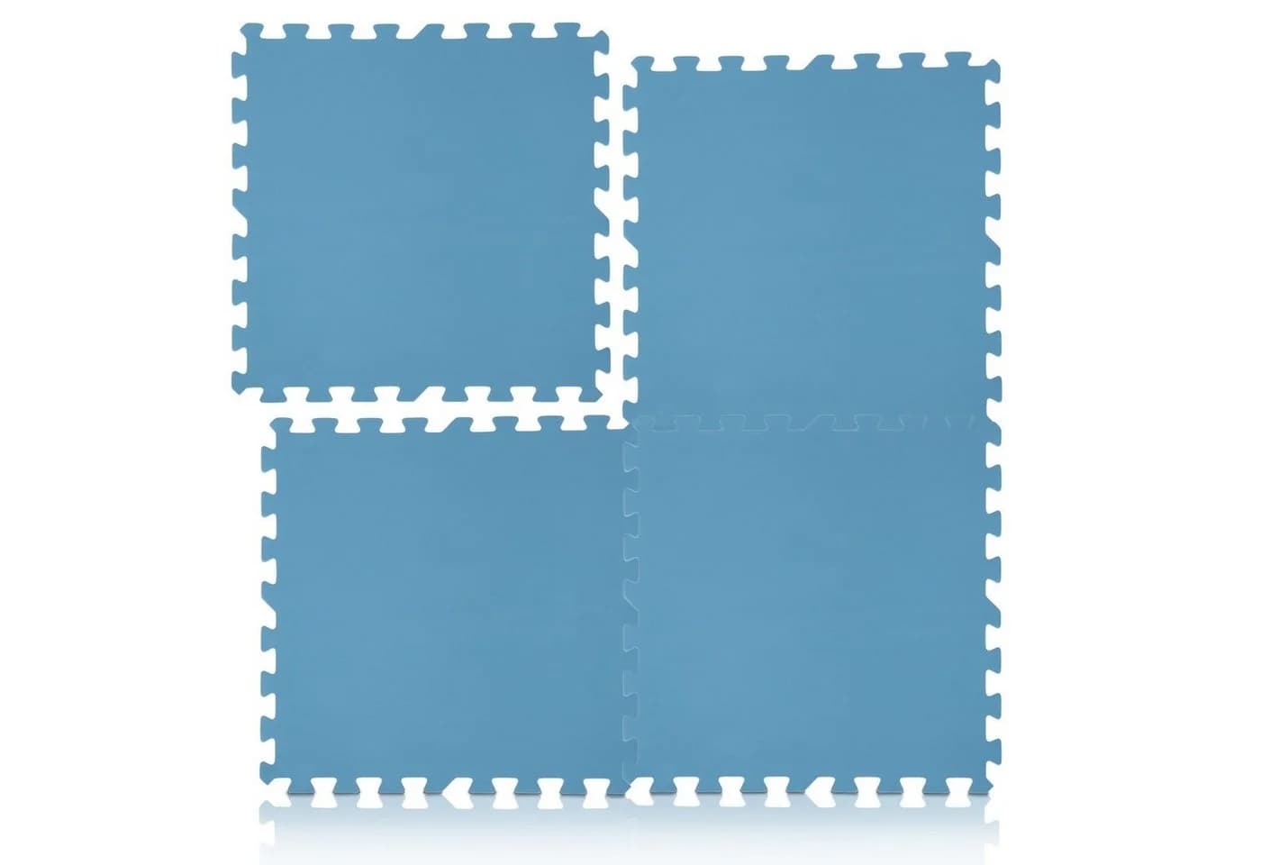 Bestlivings Pool-Bodenschutzfliese Blau 8er Set