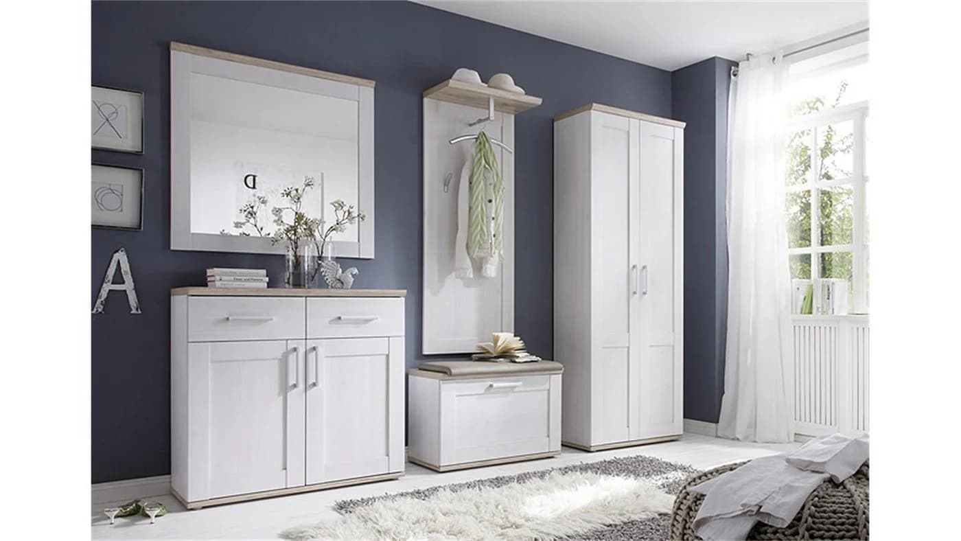 Bega Consult Garderobenset Romance 5-tlg. Sibiu Lärche/San Remo Eiche - Bild 2
