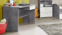 Forte Jugendzimmer-Set Lupo 5-tlg. Betonoptik Grau/Weiß Bild 1