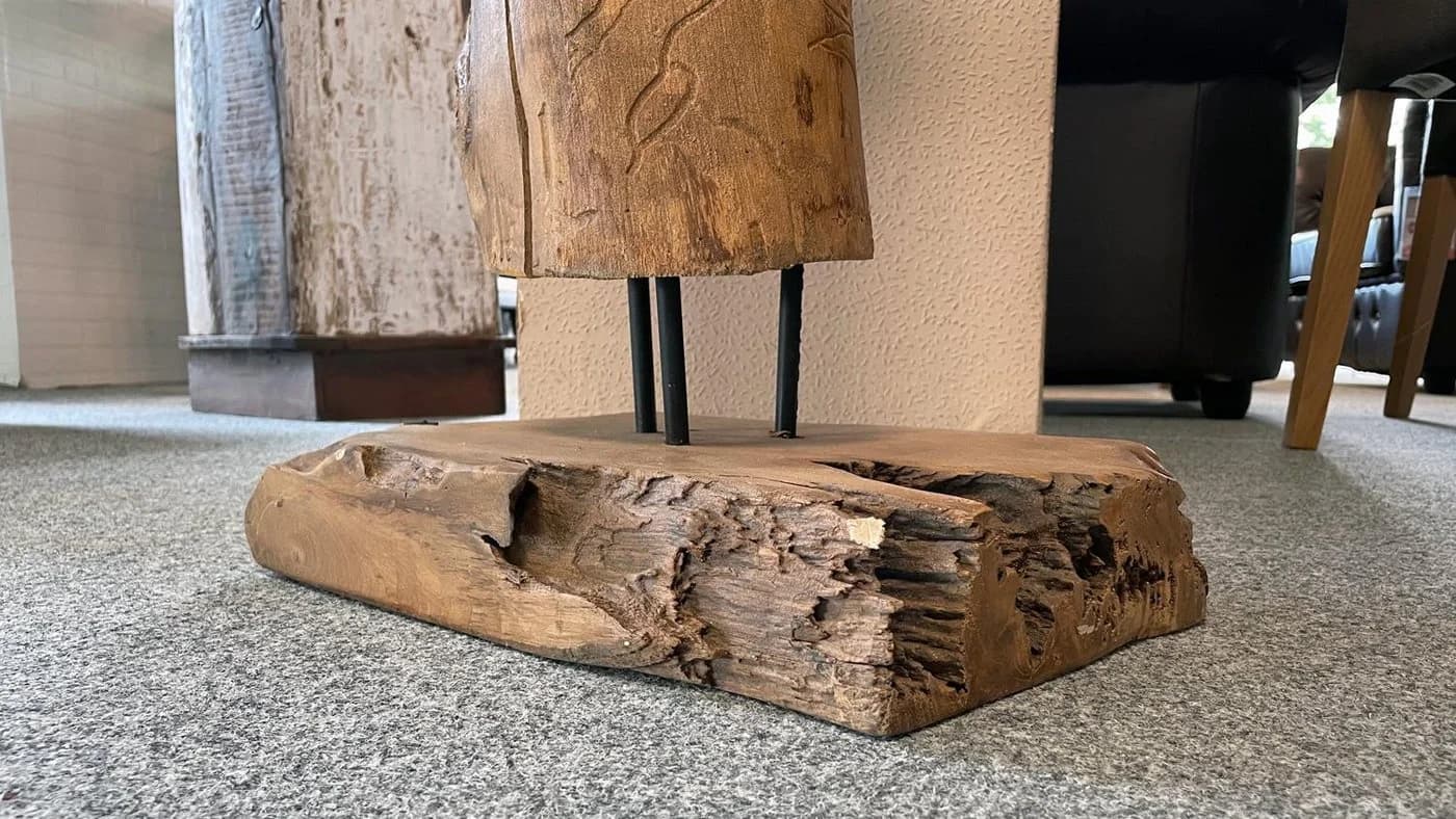 Möbel Akut Weinständer Teakholz massiv 180 cm - Bild 3