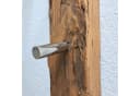 Möbel Akut Wandgarderobe Teakholz Natur mit Haken Bild 3