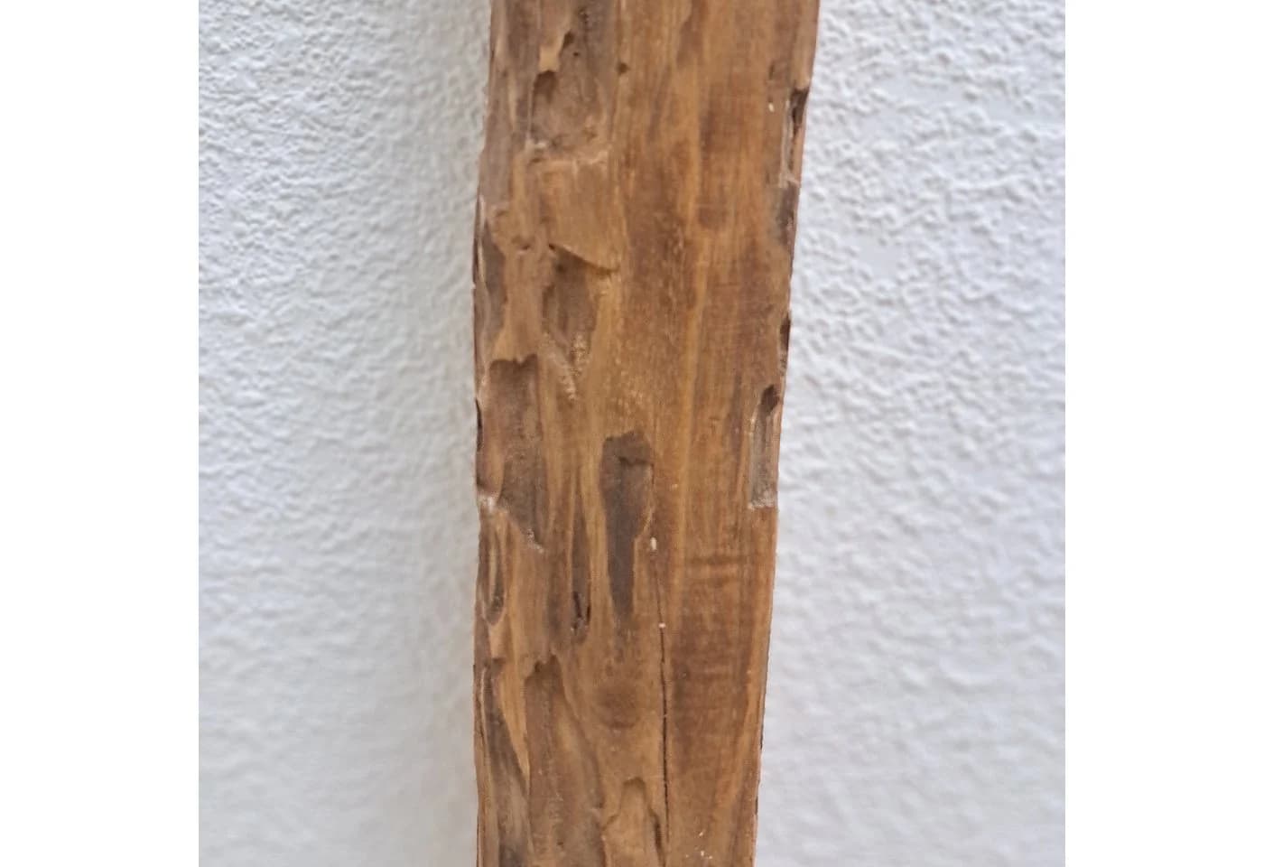 Möbel Akut Wandgarderobe Teakholz Natur mit Haken - Bild 4