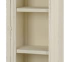 99rooms Vitrine Rimini Pappel Creme Landhausstil mit Schublade Bild 3