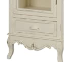 99rooms Vitrine Rimini Pappel Creme Landhausstil mit Schublade Bild 4