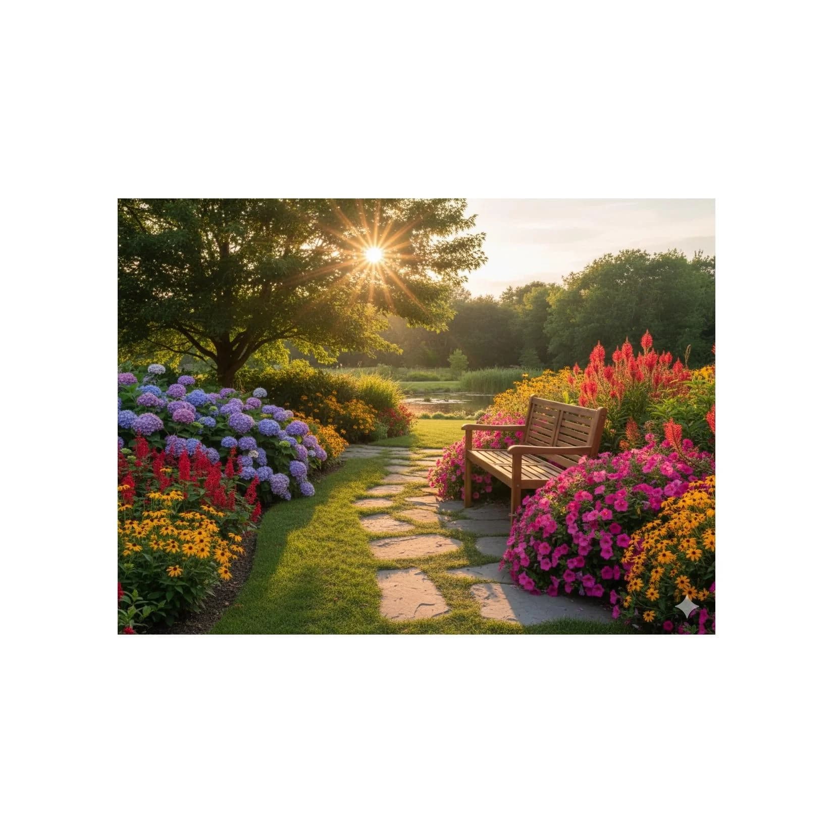 2-Sitzer Gartenbank aus Akazienholz Braun