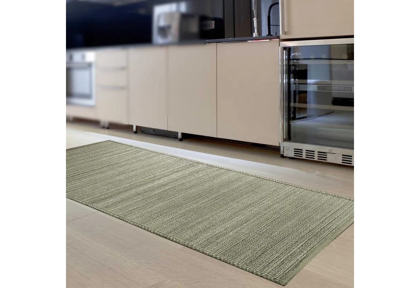 Floordirekt Bambus-Teppich Panda Natur/Braun mit Rutschfesten Noppen - Bild 4