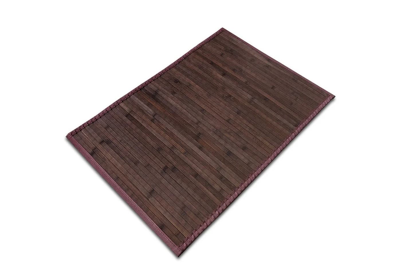 casa pura Teppich Oak Bambus Braun Rutschfest - Bild 2