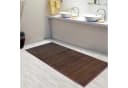 casa pura Teppich Oak Bambus Braun Rutschfest Bild 4