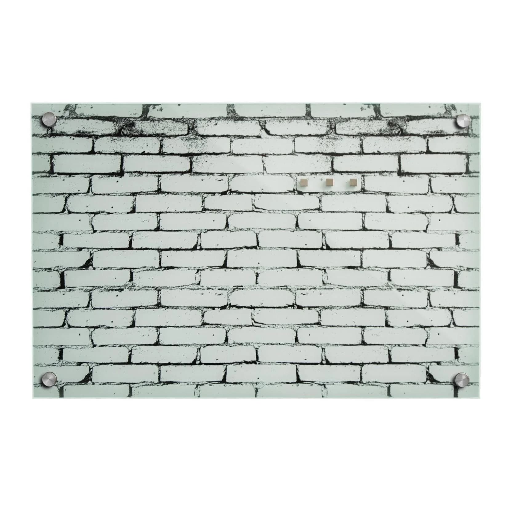 Master of Boards Glas-Memoboard Brick Magnetisch Design