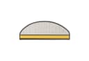 Floordirekt Stufenmatte Dynasty Velours Treppenschutz Halbrund Bild 4
