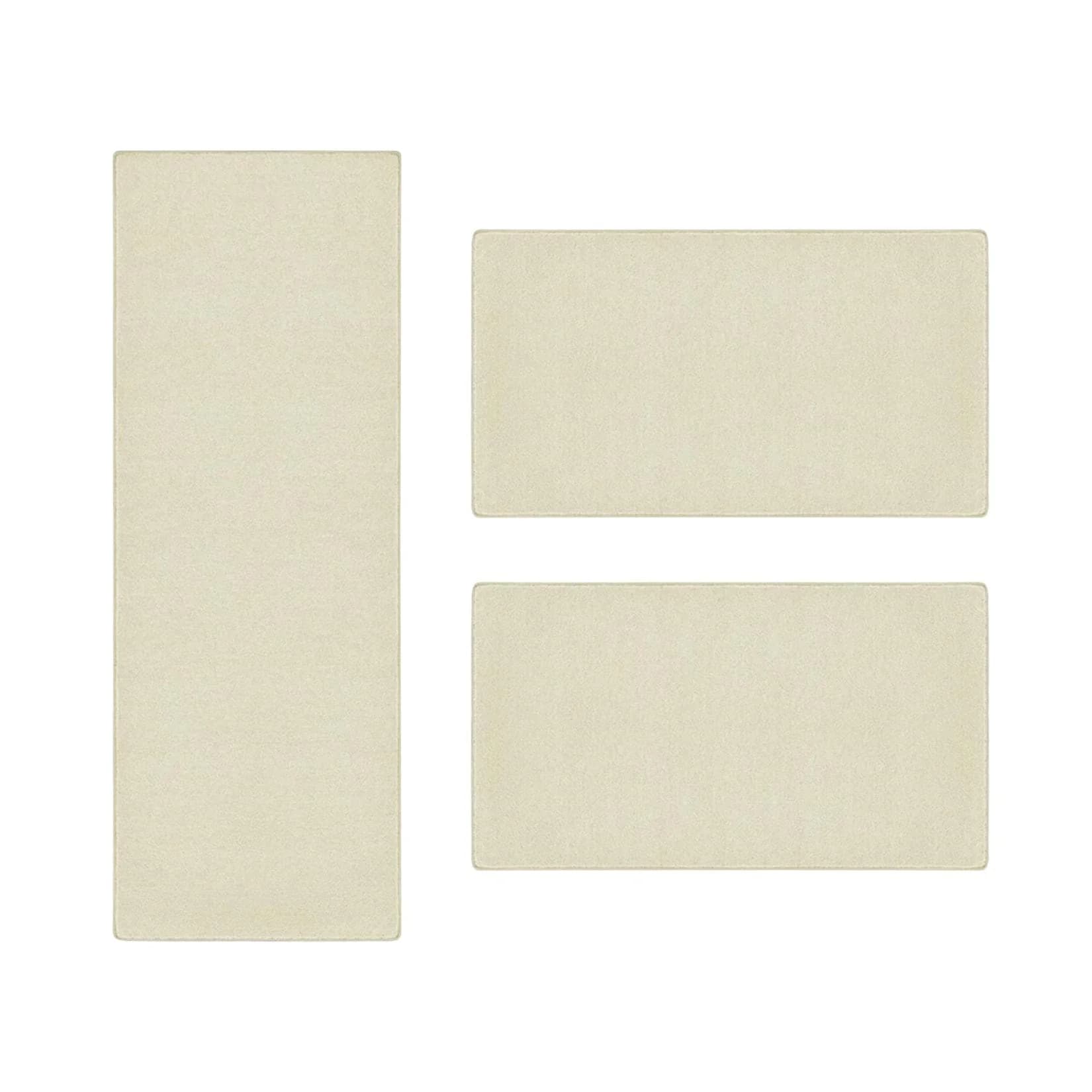 Floordirekt Bettumrandung Dynasty 3-tlg. Velours Hochflor