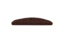 Floordirekt Stufenmatte Barcelona Halbrund Dunkelbraun Polypropylen Bild 5