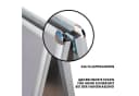 Karat homeliving Kundenstopper Doppelseitig Aluminium DIN A1 Bild 4